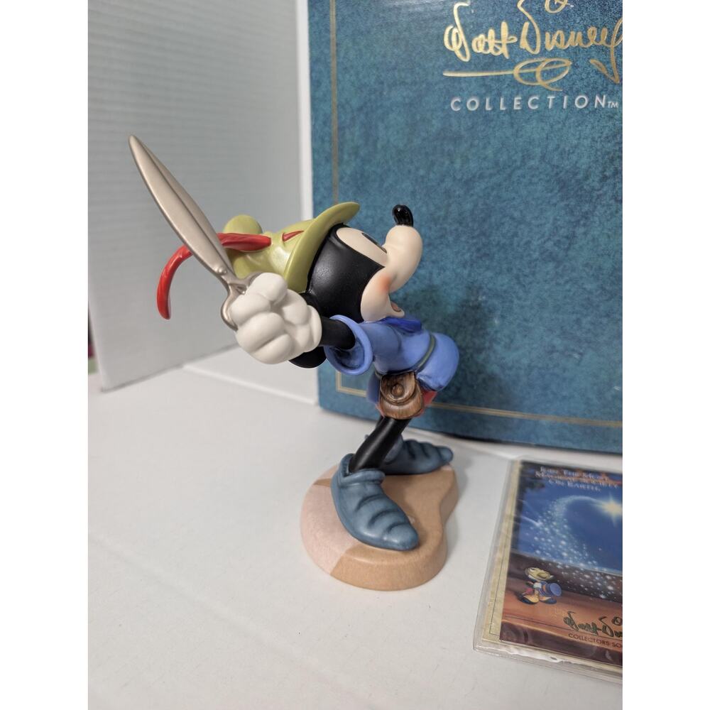 1993 WDCC Members Only Mickey Brave Little Tailor Figure - Picture 6 of 9